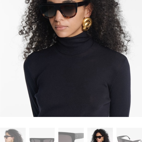 Celine Aviator Acetate Sunglasses - Picture 11 of 11